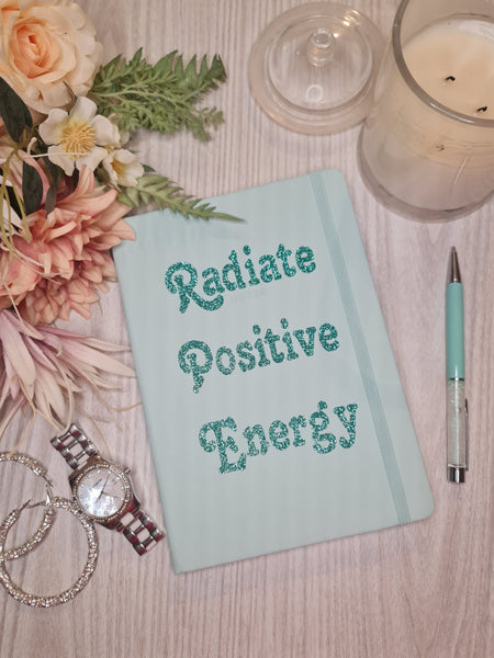 'Radiate Positive Energy' Gratitude Journal